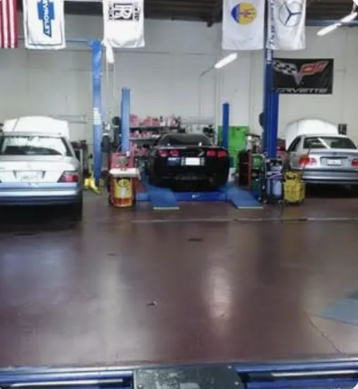 STAR Smog Check service bay